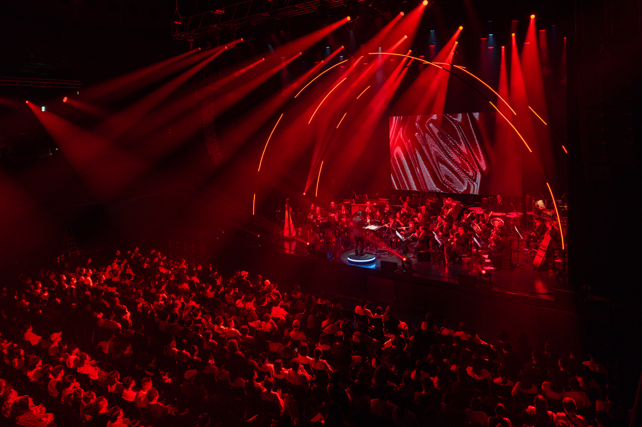 Analog synth session