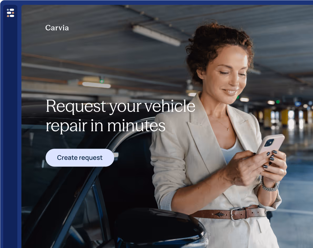 EasySend.io digital process for car claim