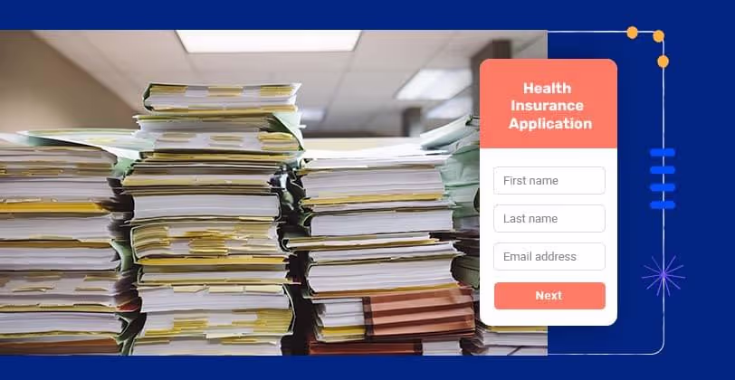 The evolution of paperwork in insurance: from paper to PDF to digital journeys | EasySend blog