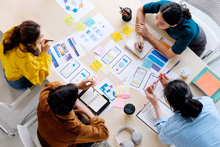 digital banking team working together | EasySend