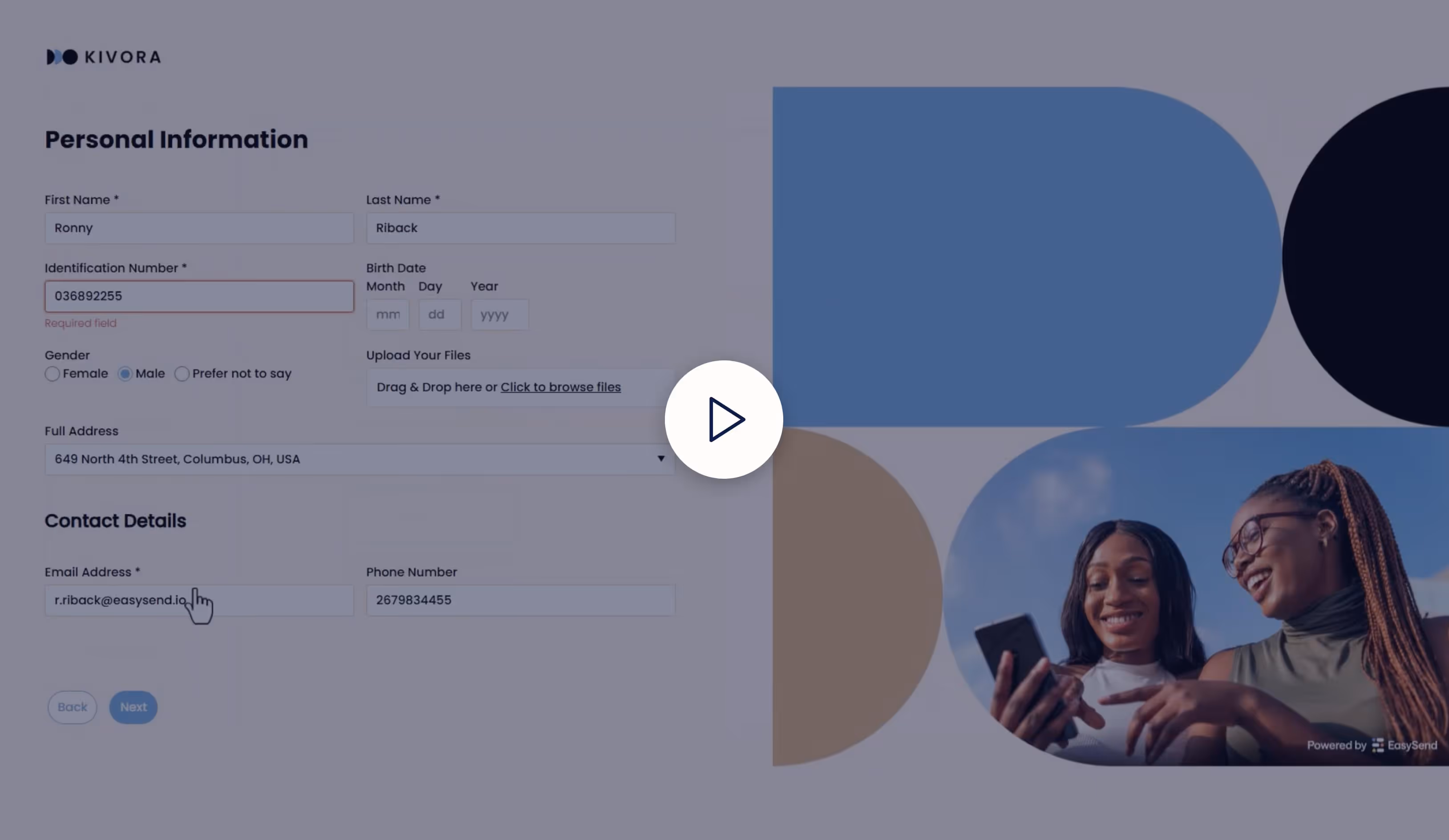 EasySend AI: PDF to digital journsy
