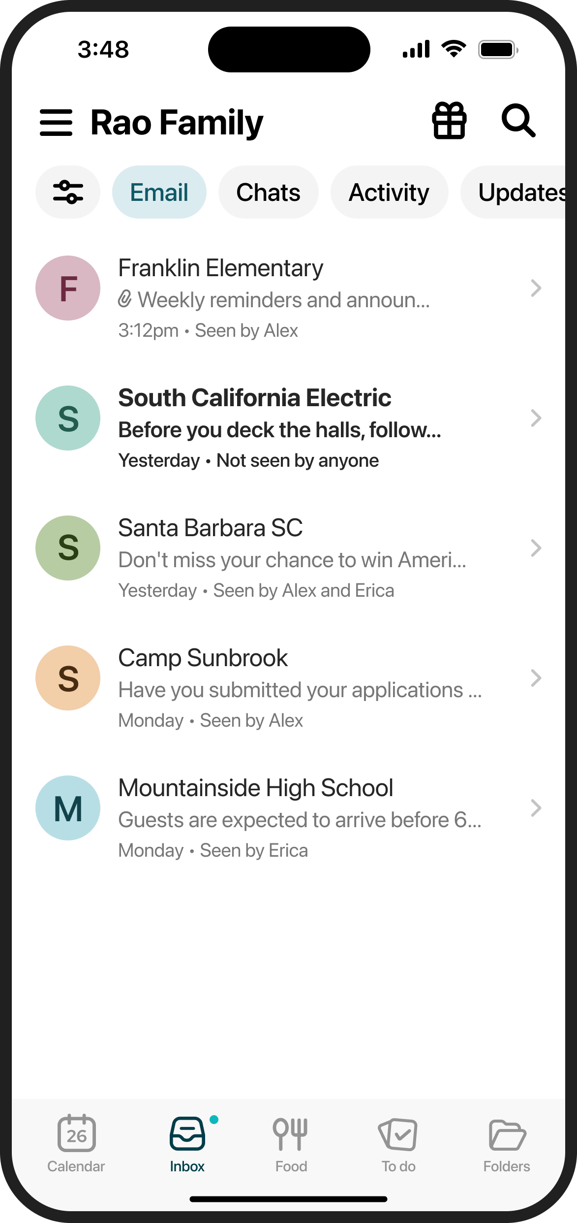 Maple Email