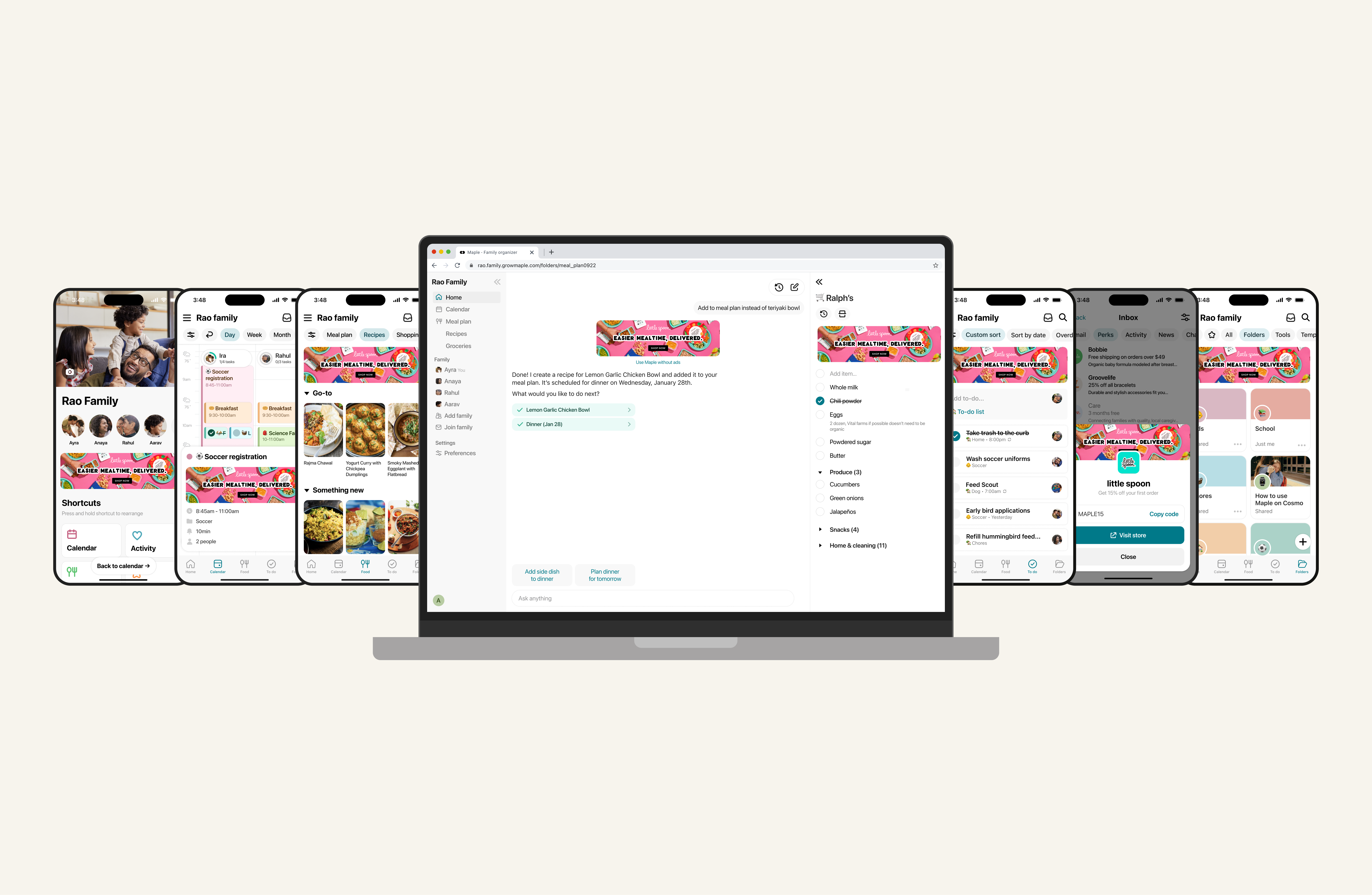 Maple in-app experience