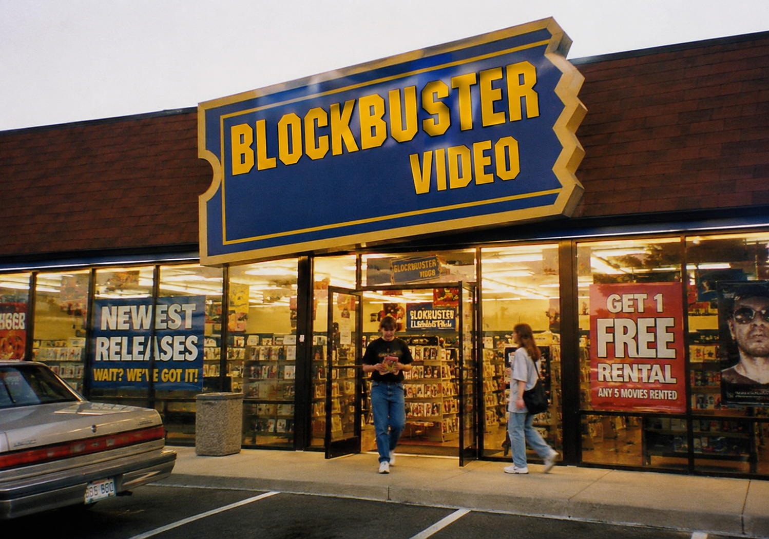 VHS Blockbuster 1990
