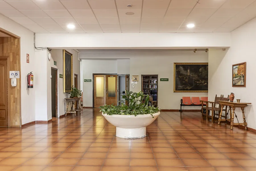 la residencia por dentro