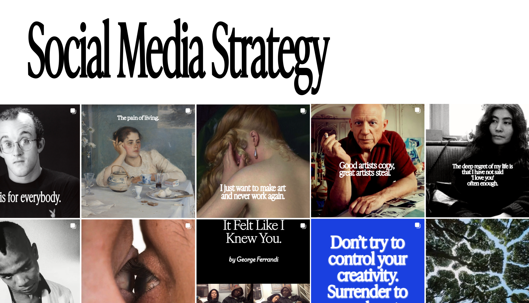 Social Media Strategy	