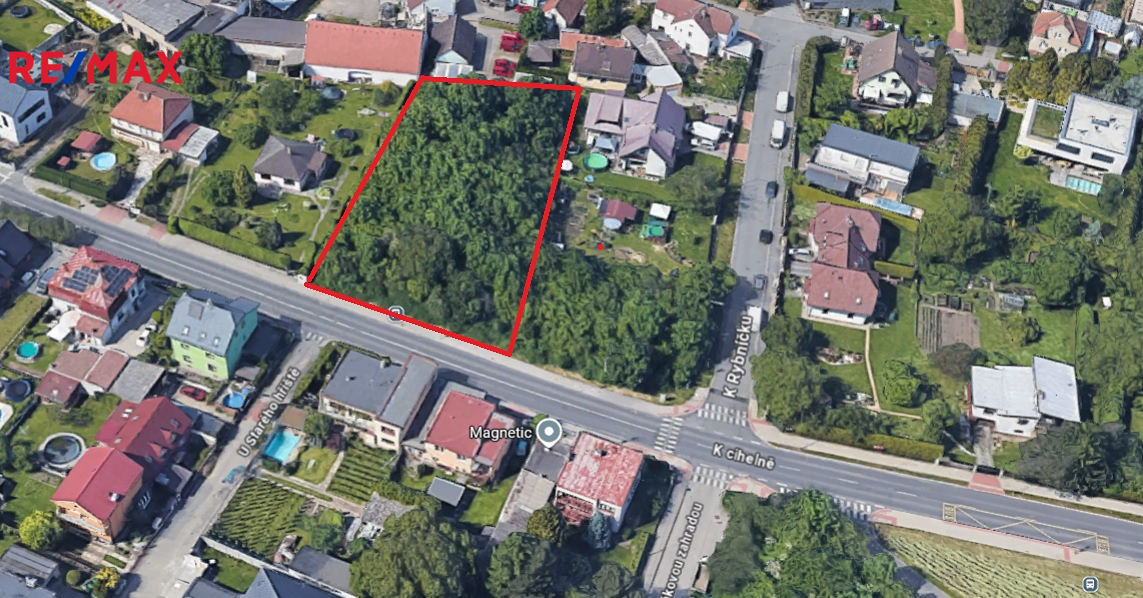 ortofo mapa pozemku