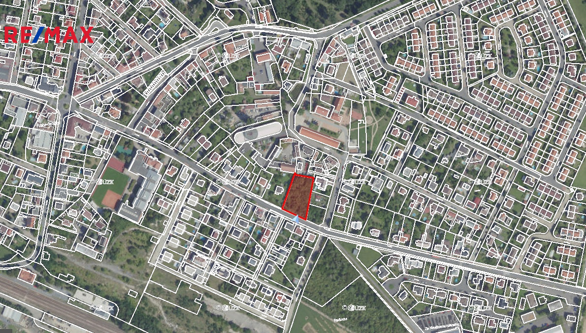 katastrální snímek