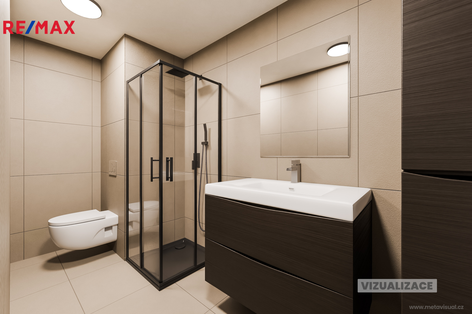 Vizualizace koupelny