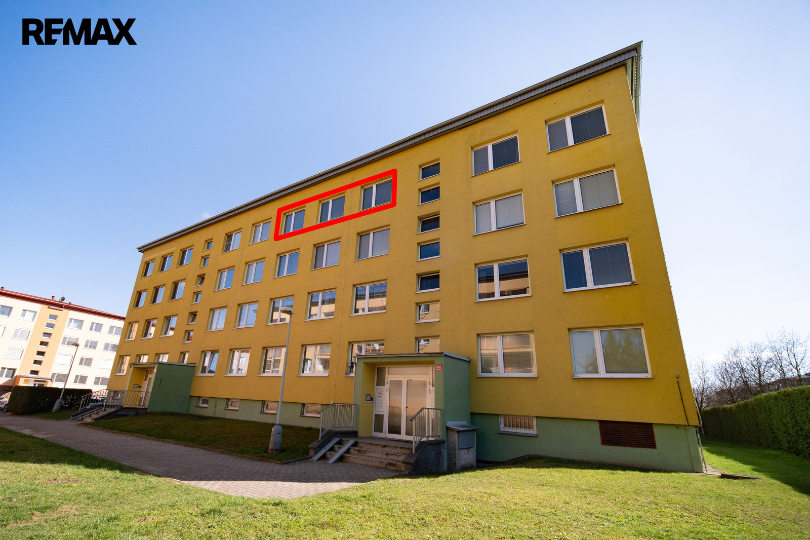 Přední strana domu