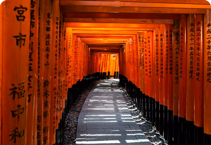 A beautiful photo of Kyoto a place in Japan.