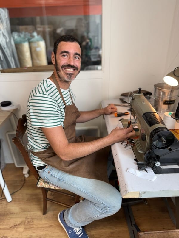 Réparation d'une machine à coudre