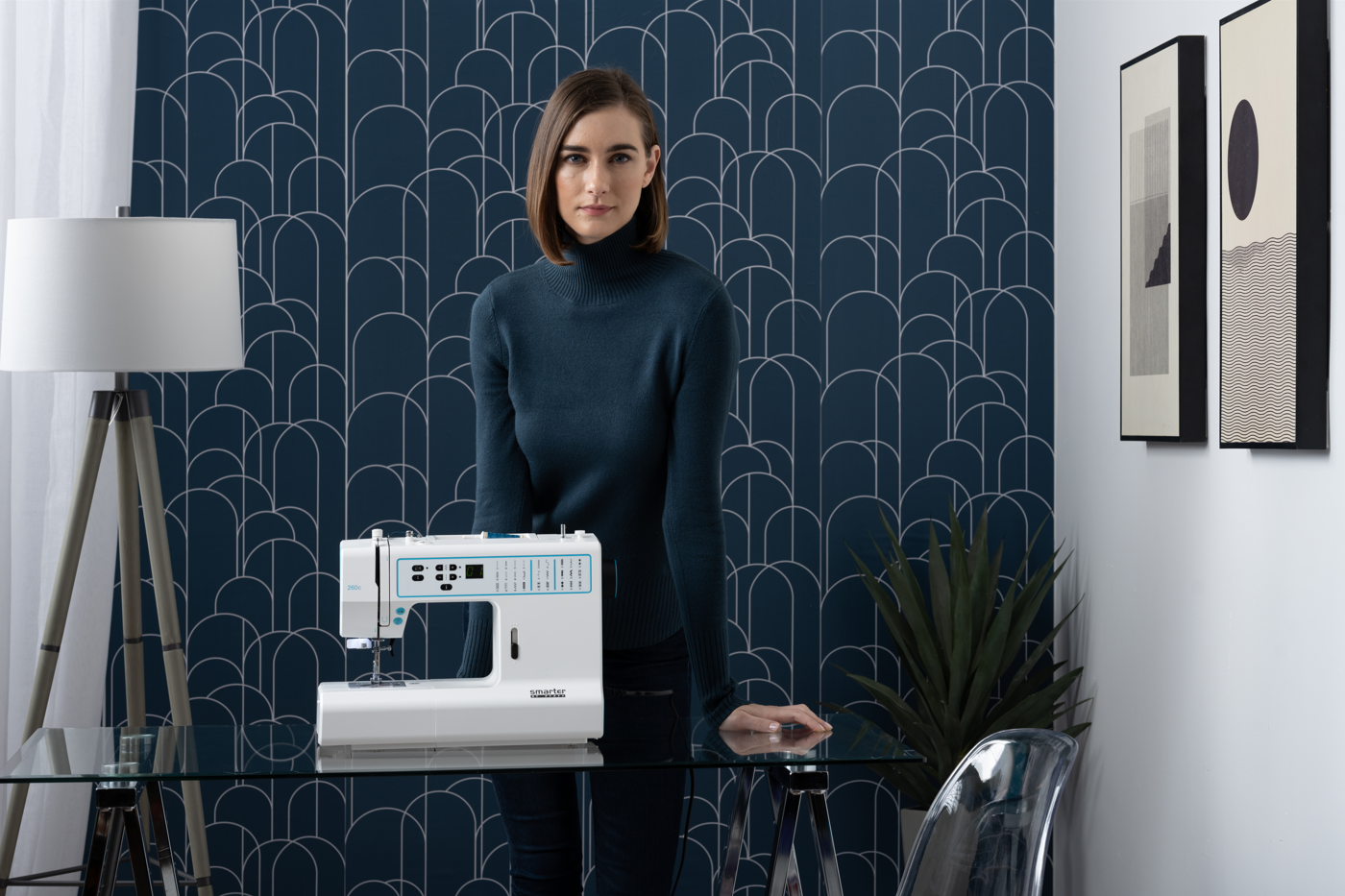 Machine à coudre Smarter 260c
