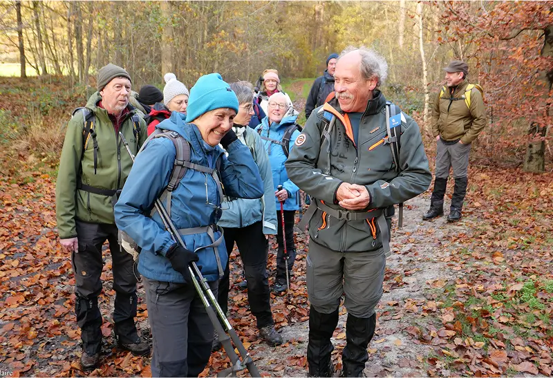 Wandelen in de natuur met de groep