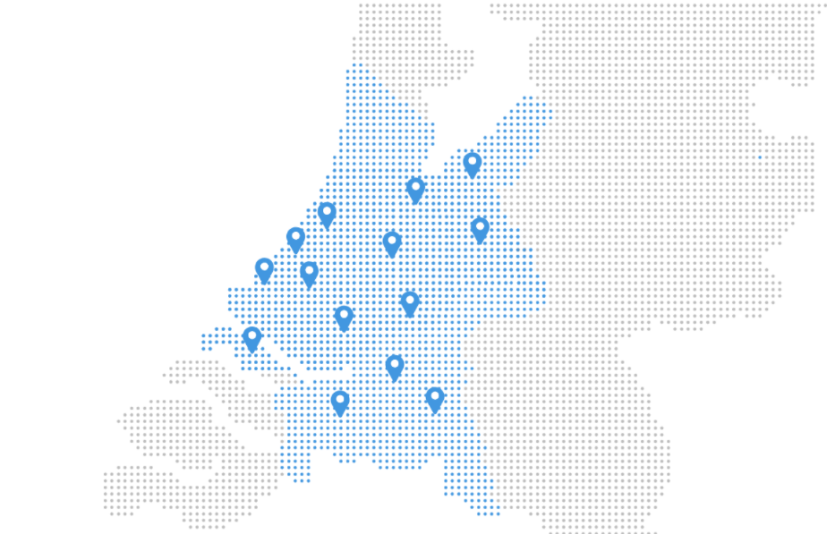 Kaart van nederland