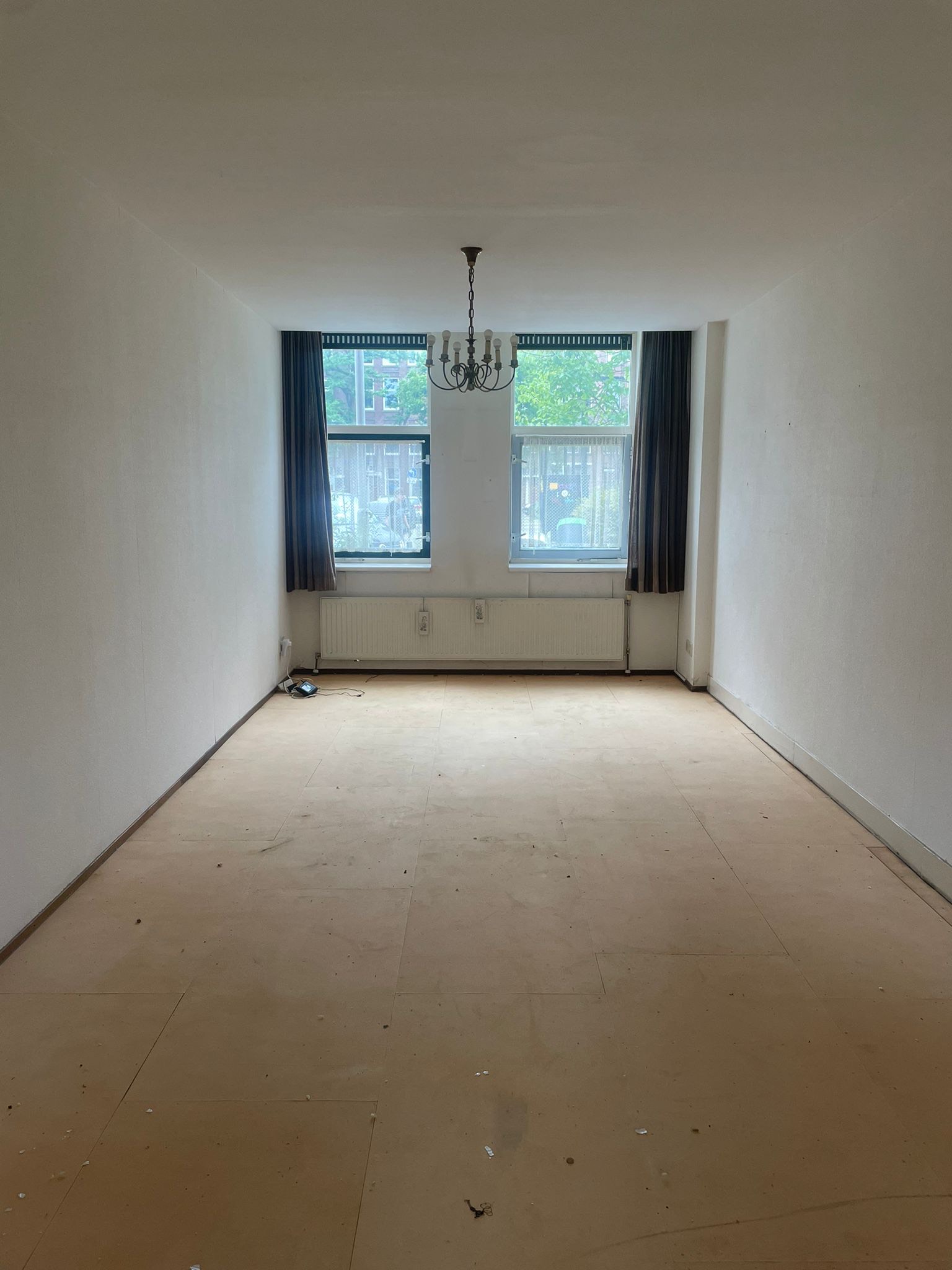 Lege woning na een ontruiming