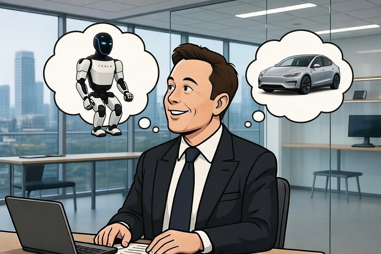 Tesla Optimus и автомобили — будущее компании