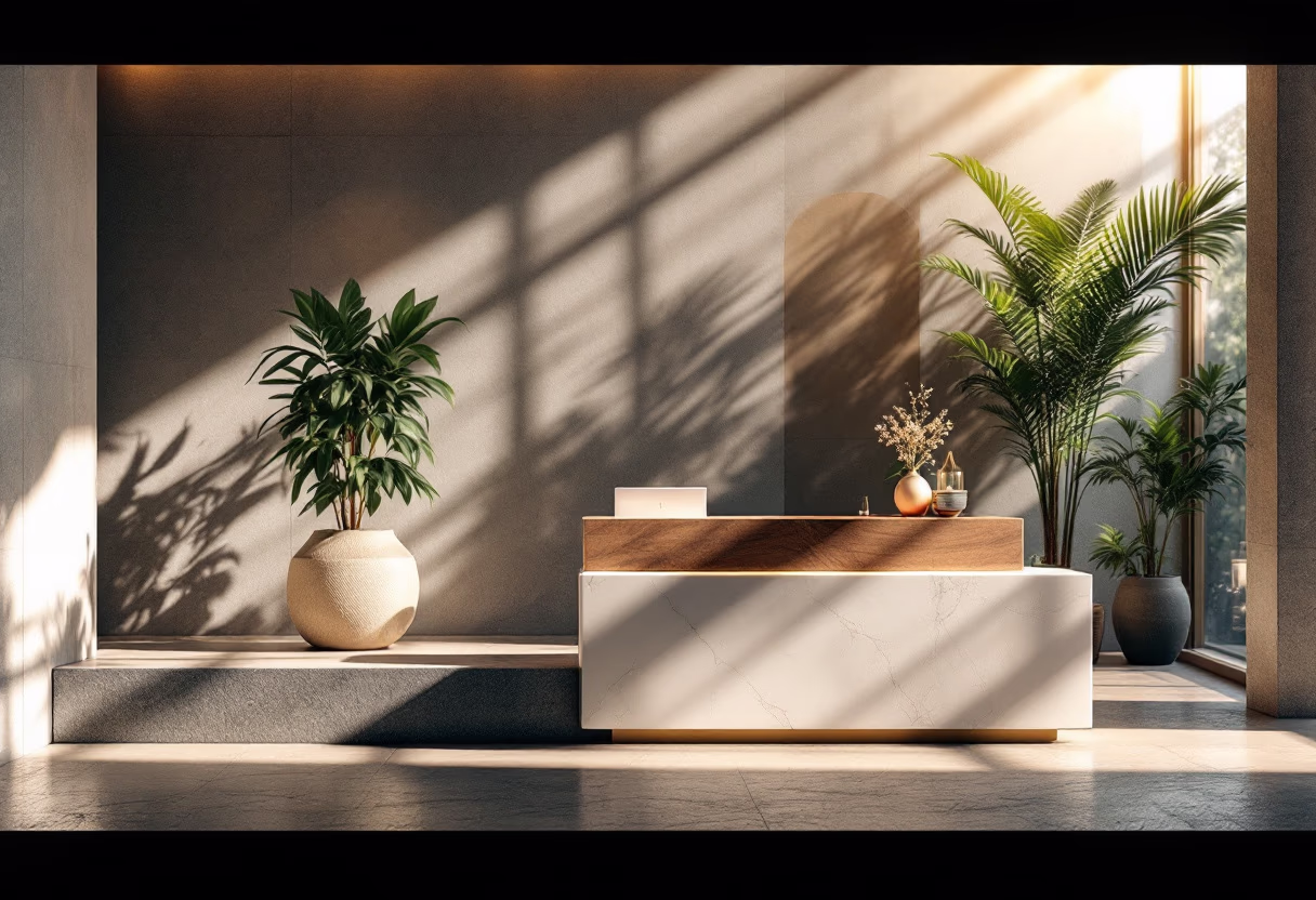 office reception desk (legal tech)