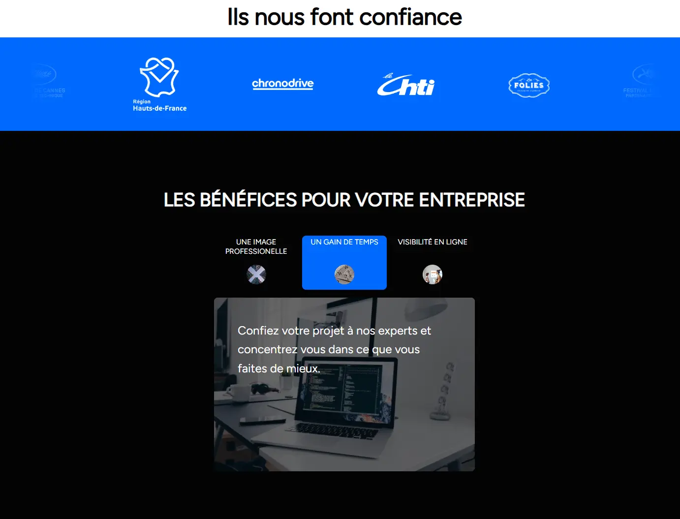 NFT Landing Page Image