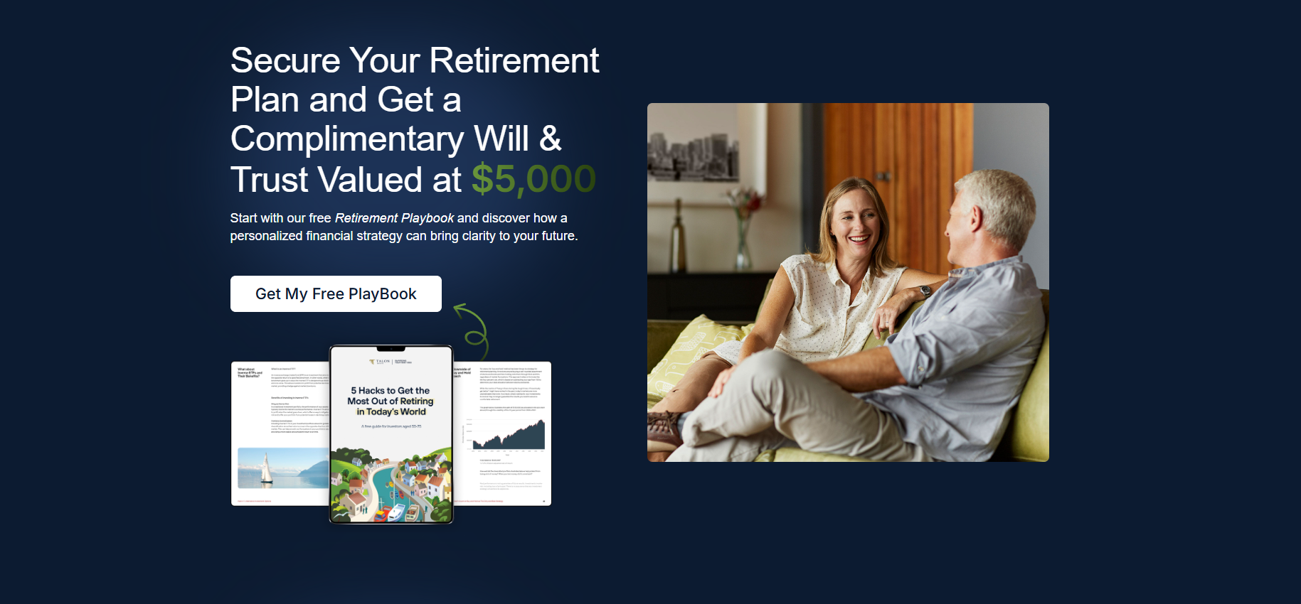 NFT Landing Page Image