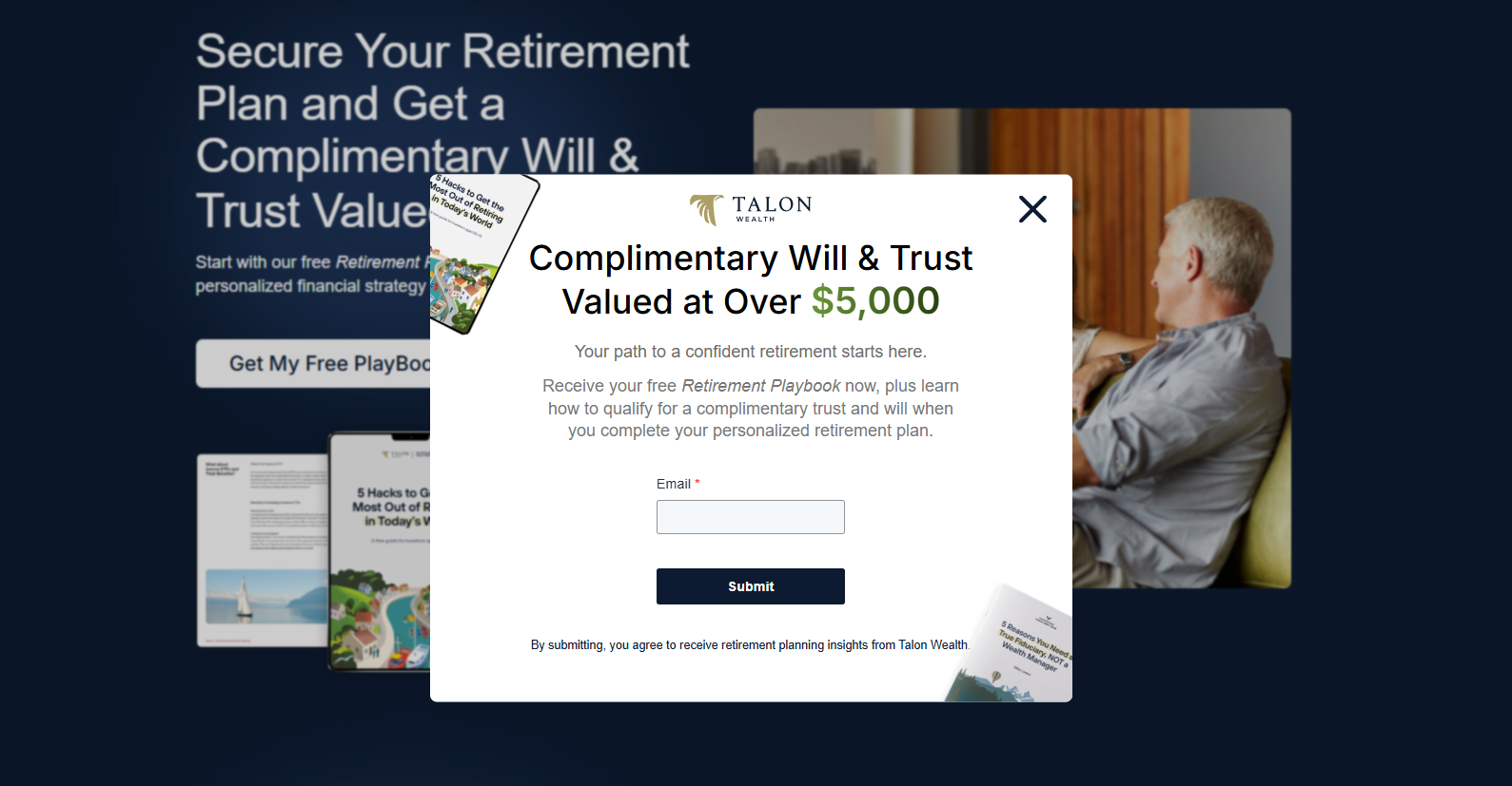 NFT Landing Page Image