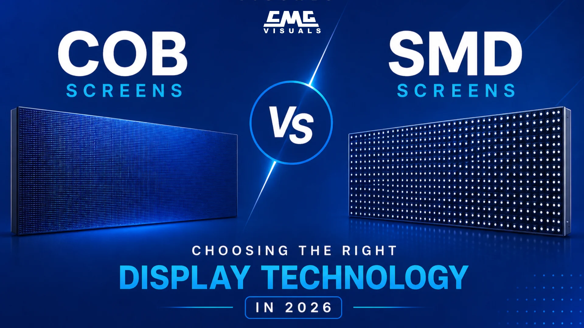 COB vs SMD Screens