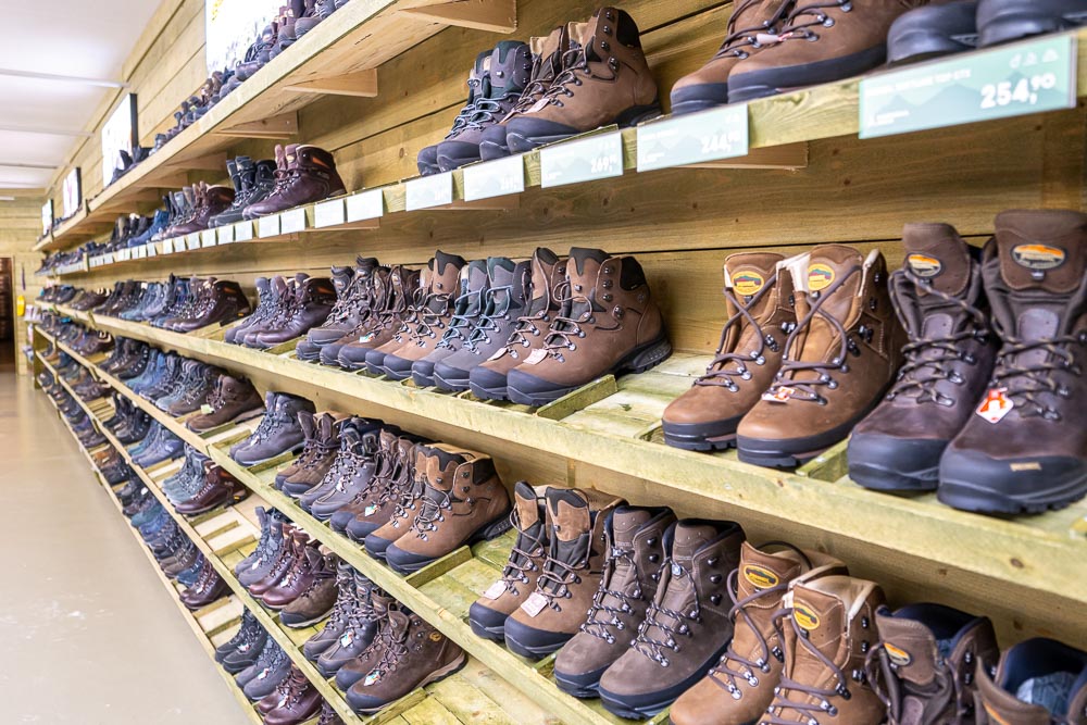 Kopen van een wandelschoen