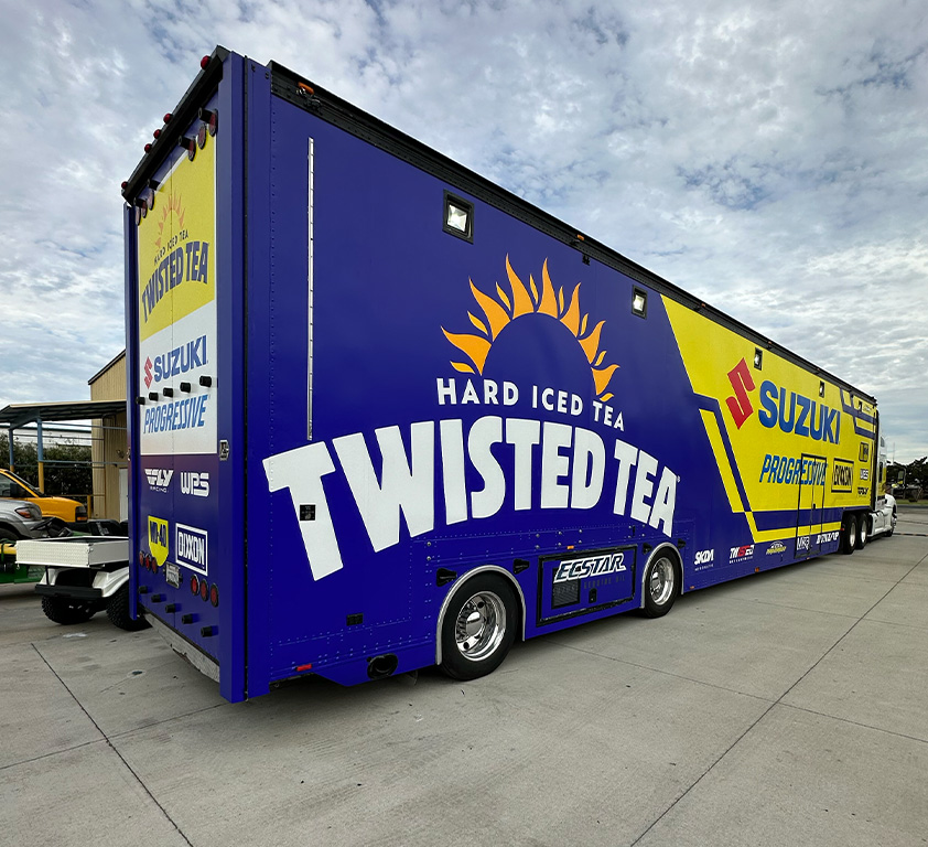 large rig wrap not masked