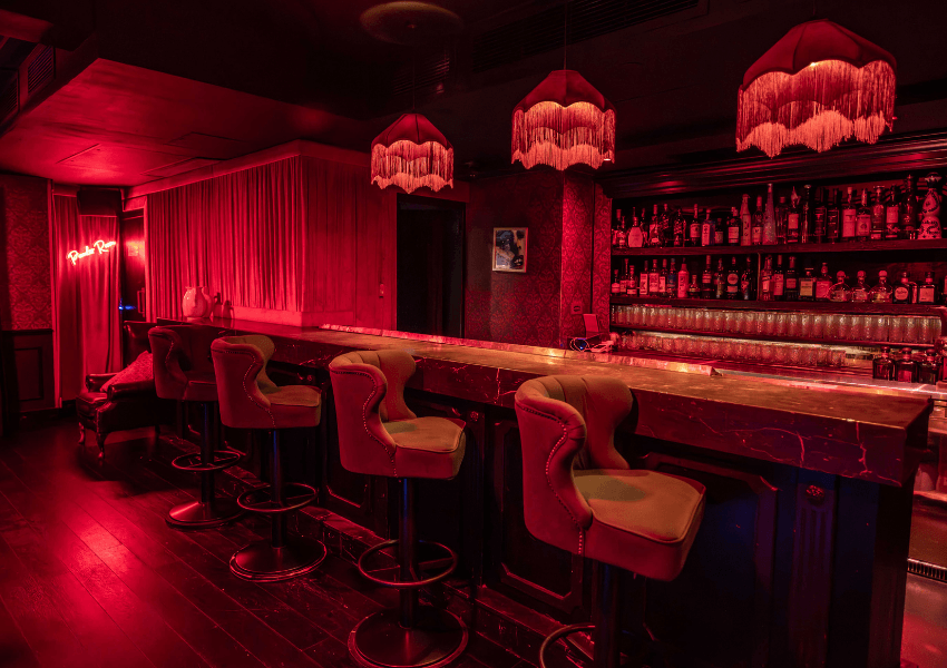 Maison Close Bar in Mayfair London