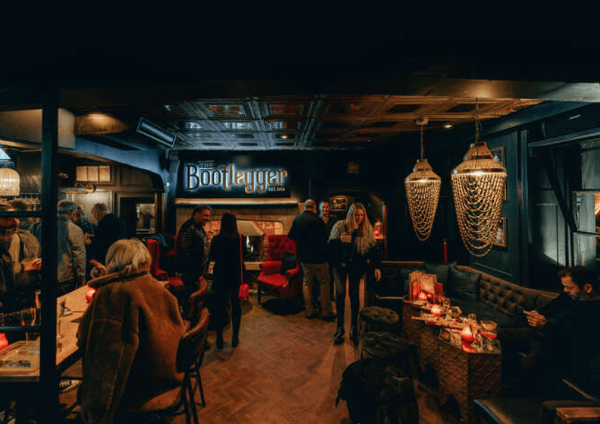 Bootlegger Bar in Bath
