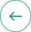 Green left arrow inside a green circle on white background.