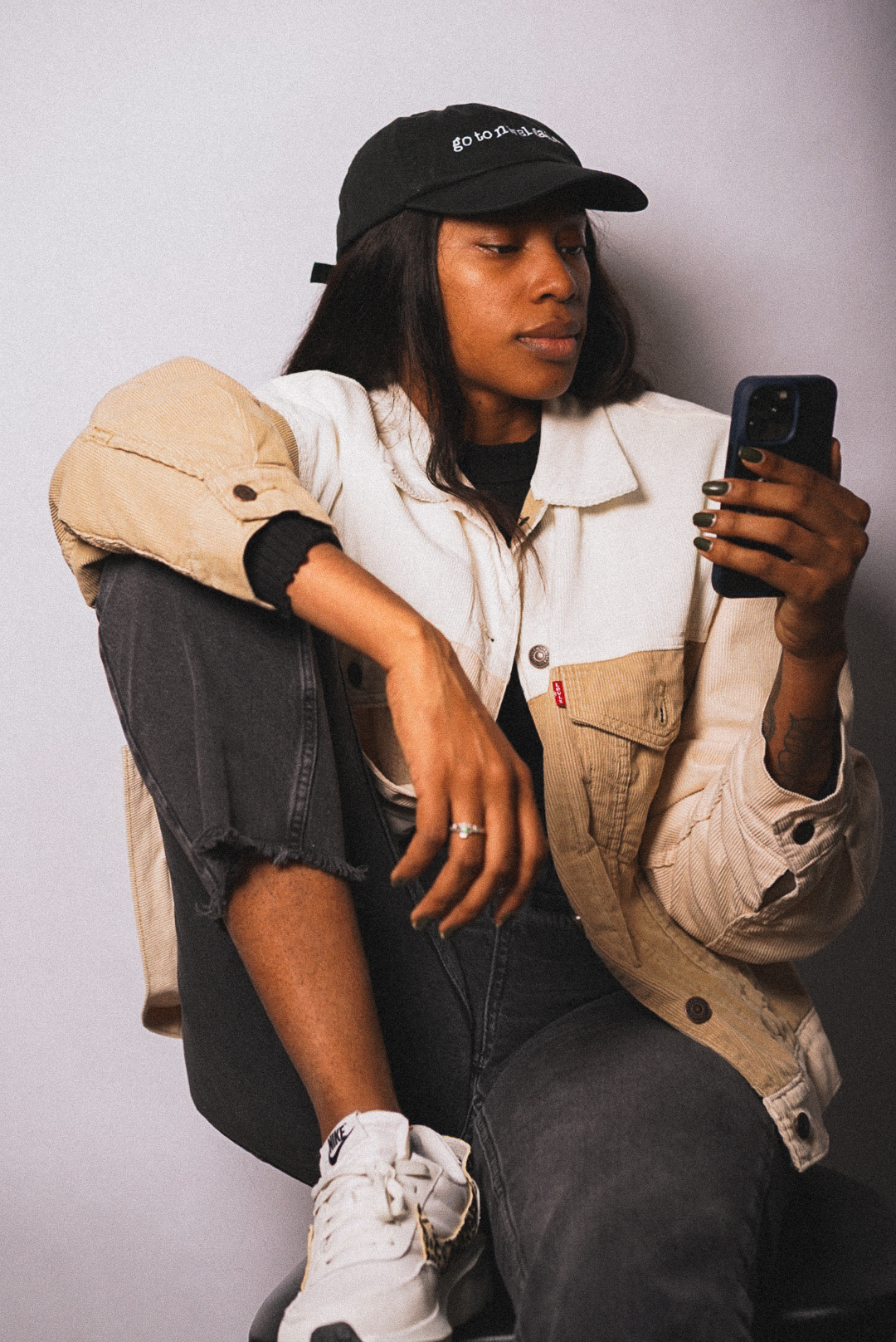 Self portrait photoshoot