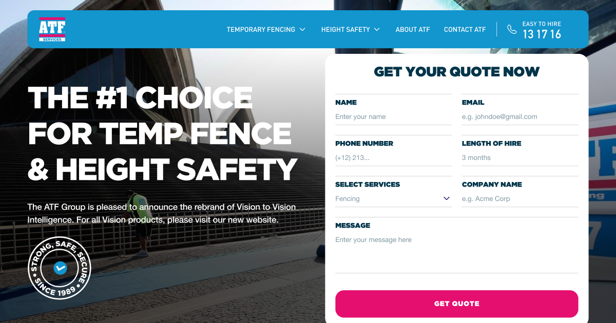 ATF Services | Leaders in NZ Temporary Fencing