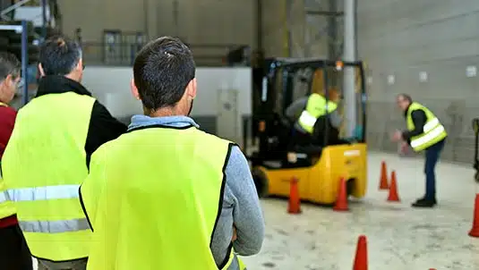 Evergreen Safety Council forklift instructor coaching
