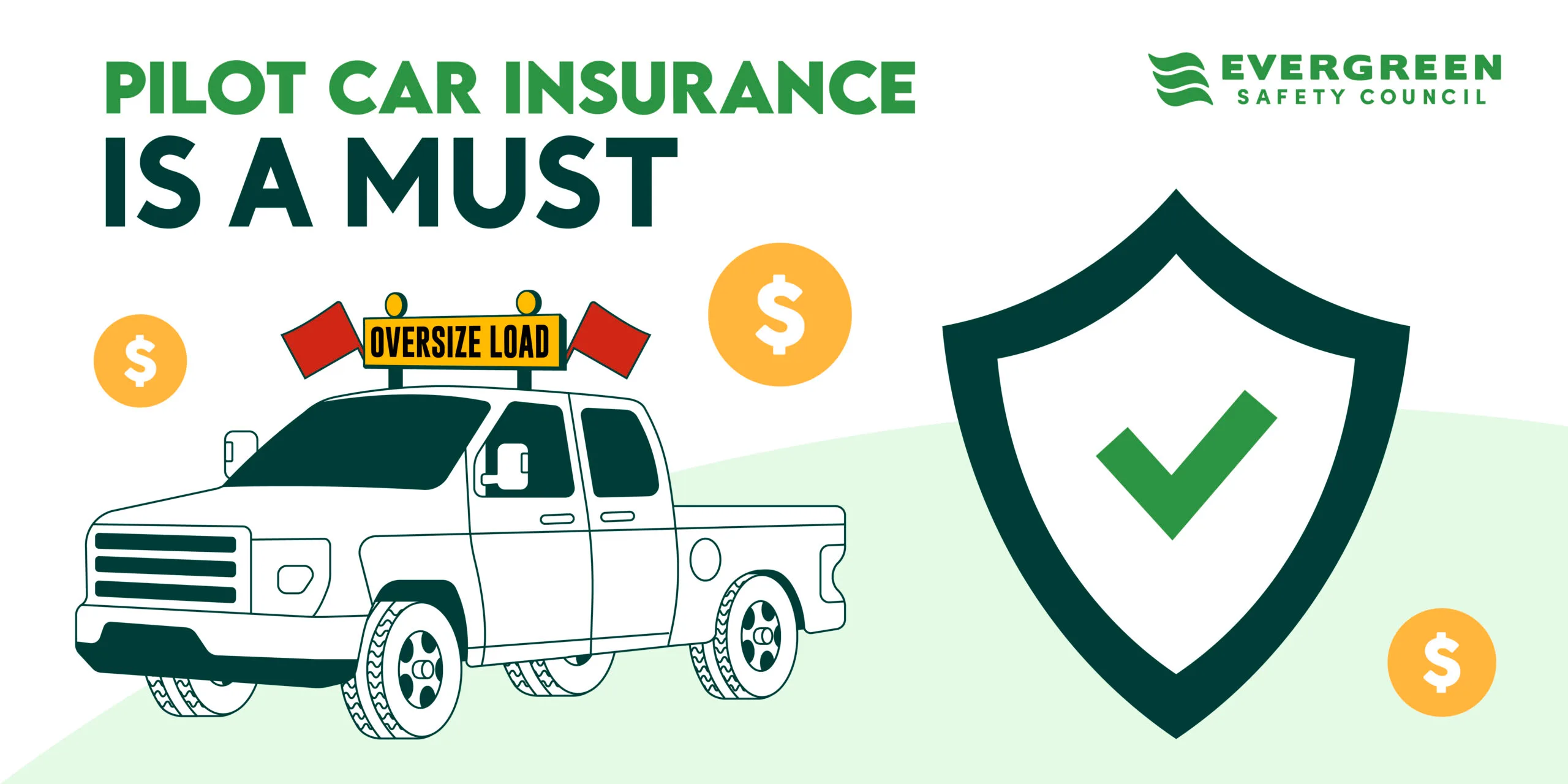 Evergreen Safety Council pilot car safety library pevo insurance