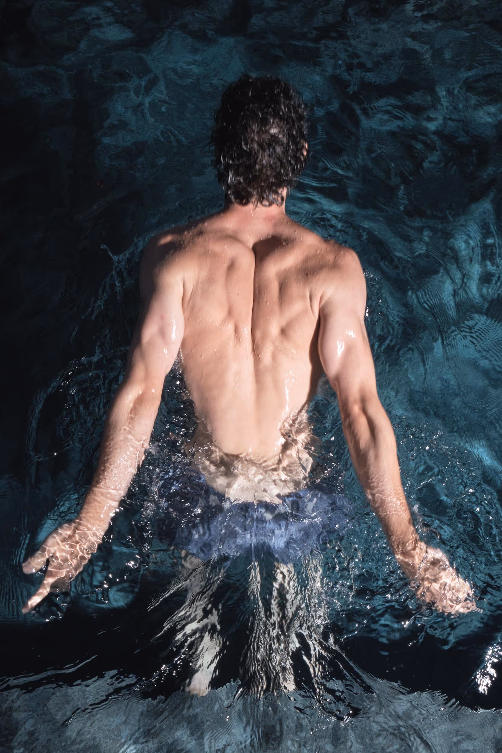 Collective Agency working with a professional model to produce refined, aesthetic visuals.