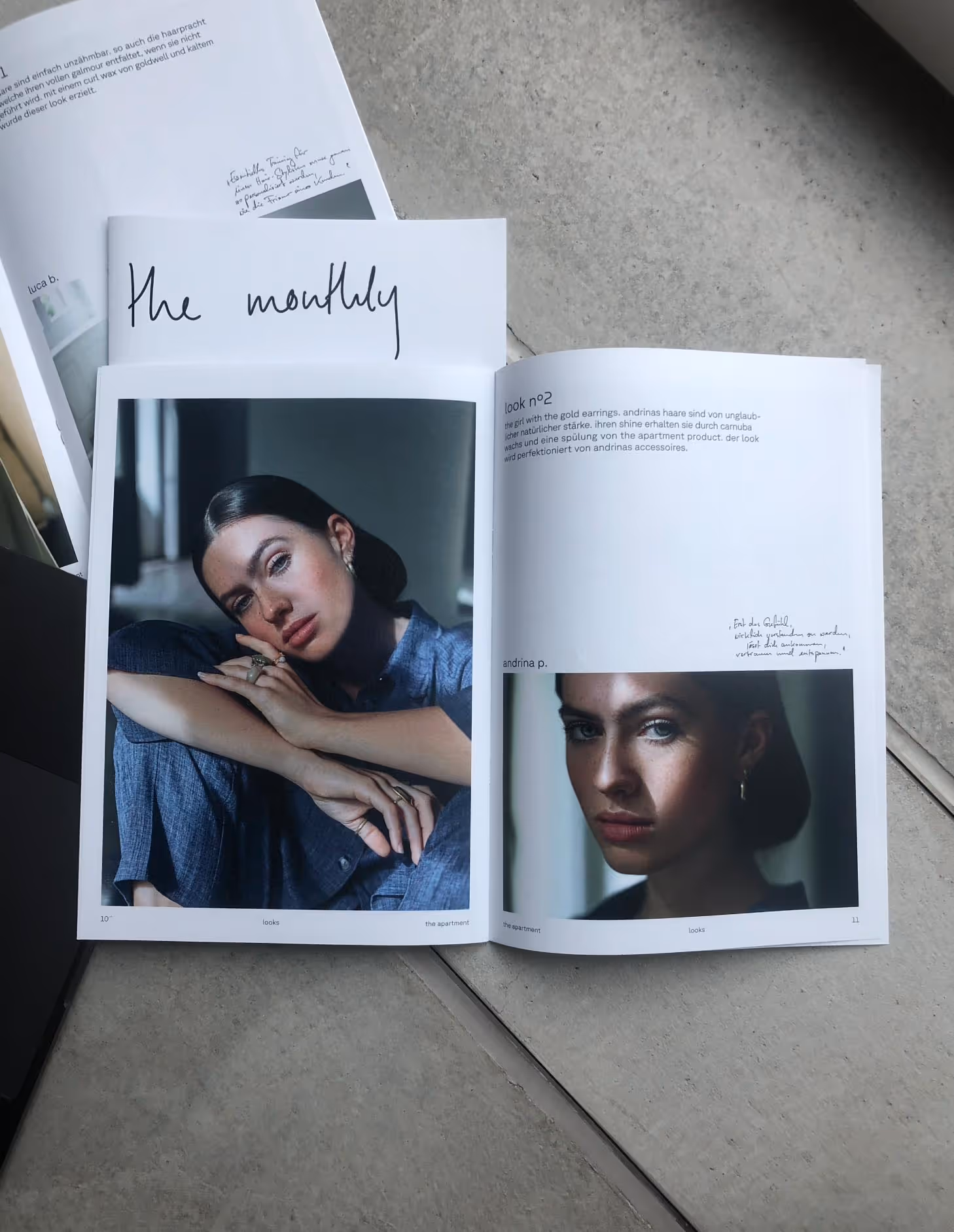 Collective Agency crafting print-ready visuals with an aesthetic focus for a Swiss client.