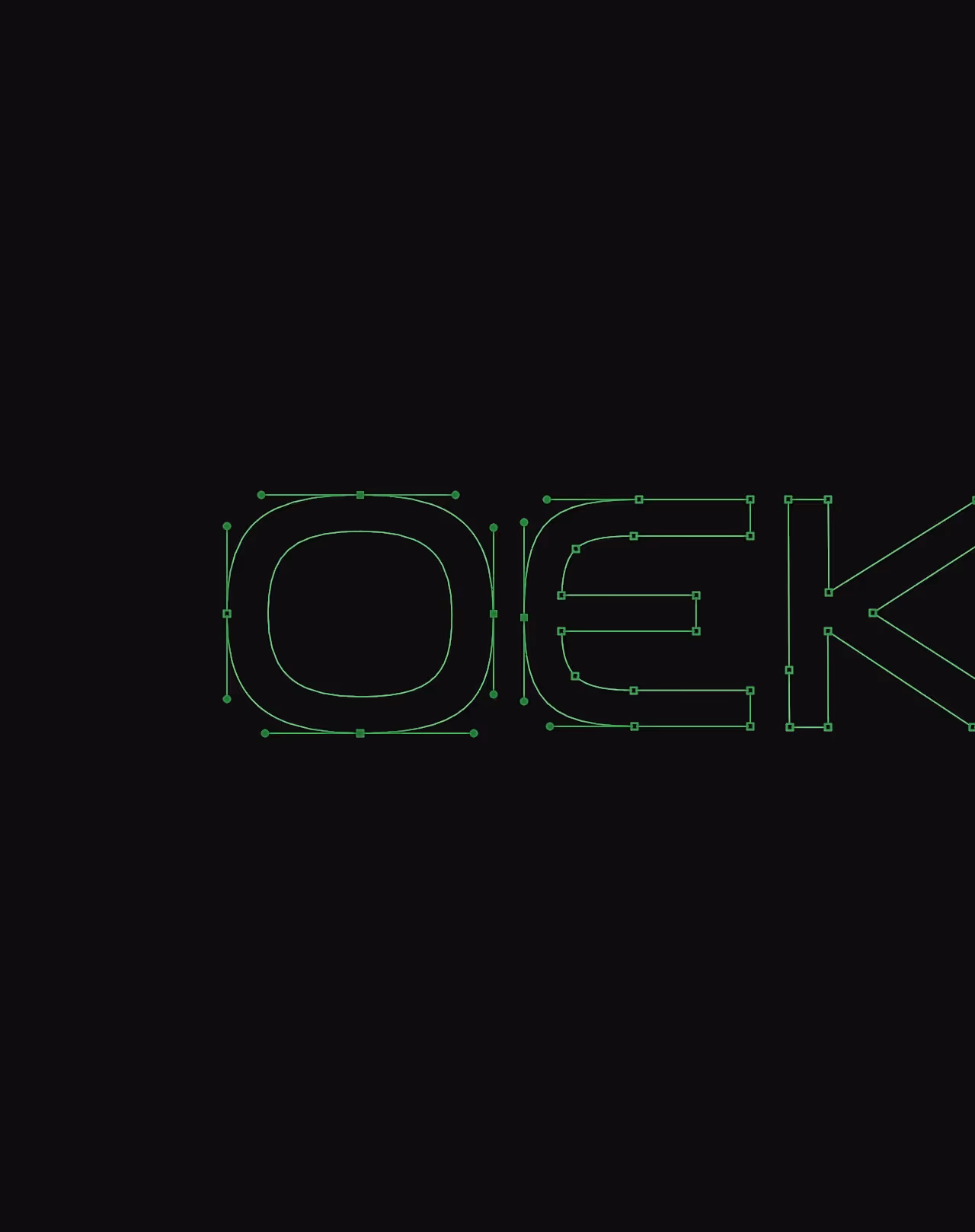 Collective Agency designing a modern logo for a premium client.
