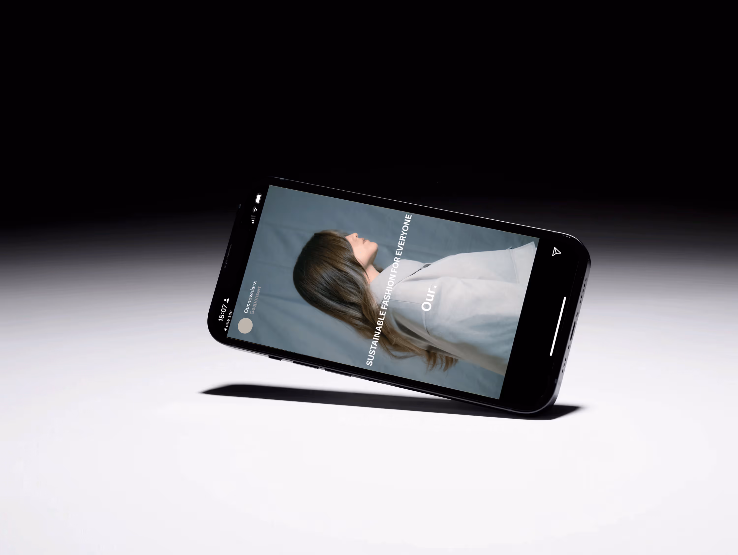 Collective Agency designing aesthetic visuals for the Swiss fashion label OUR.
