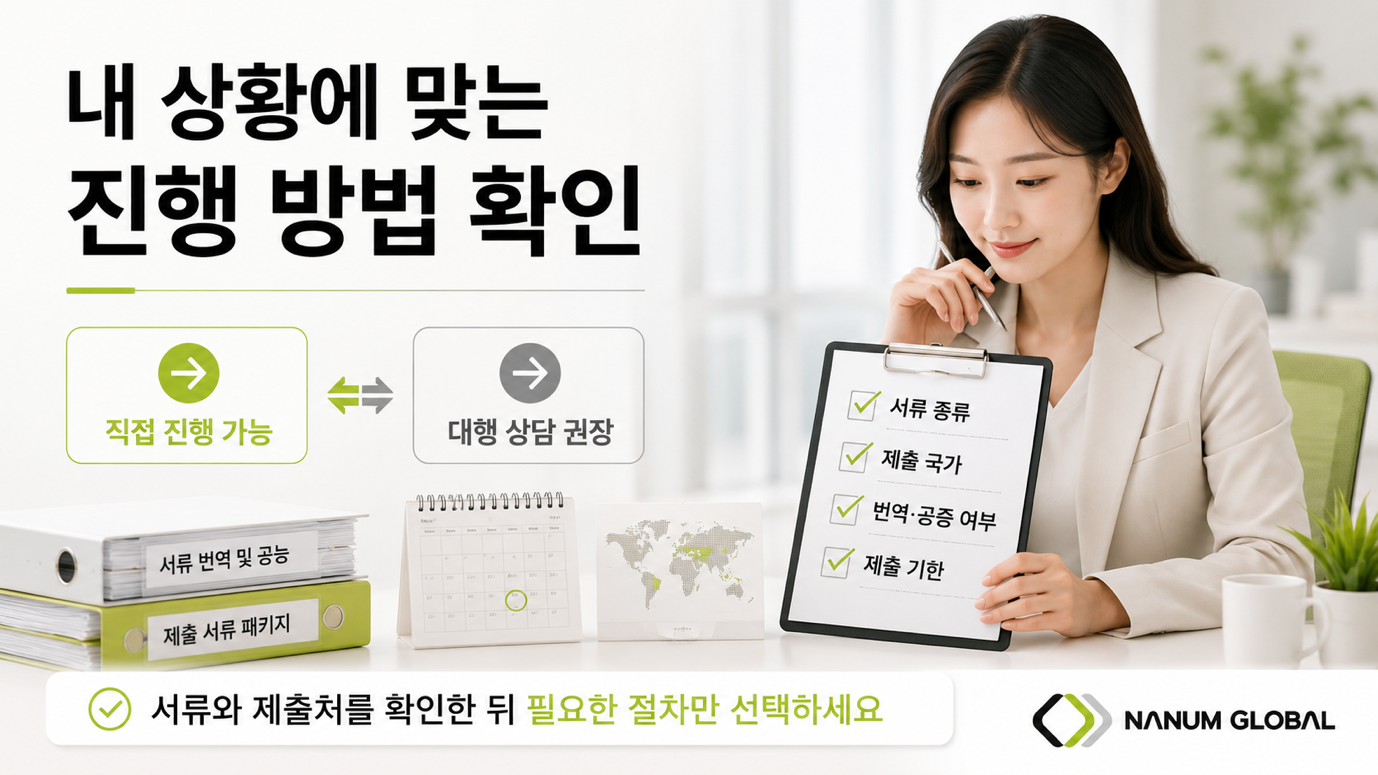 아포스티유 직접 처리와 대행 — 어떤 경우가 나은지 판단하는 기준