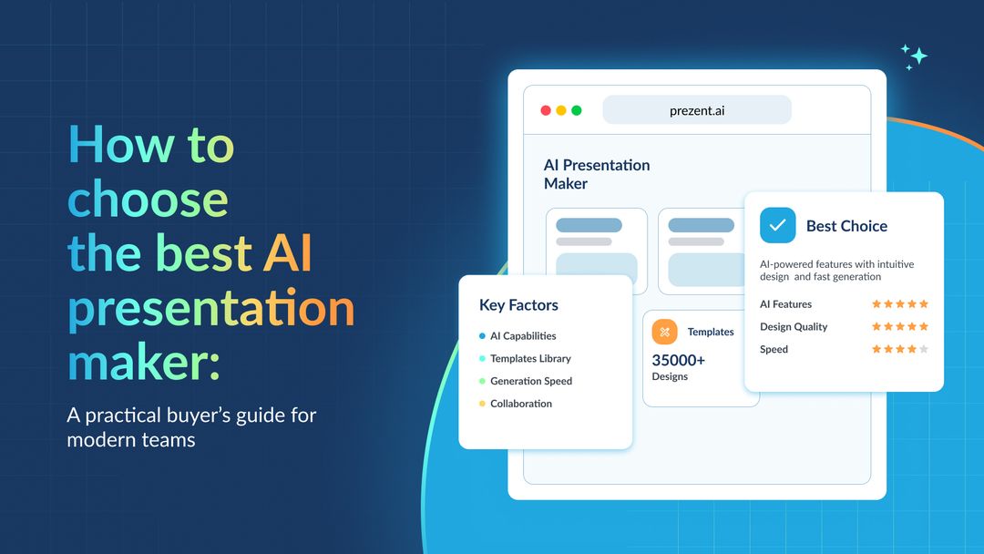 How to choose the best AI presentation maker for businesses