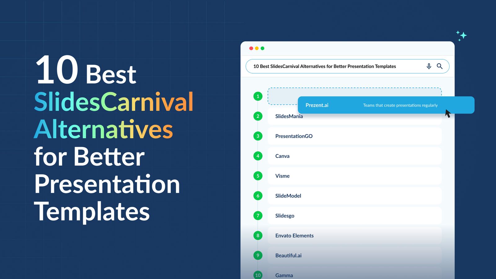 10 Best SlidesCarnival Alternatives for Presentation Templates