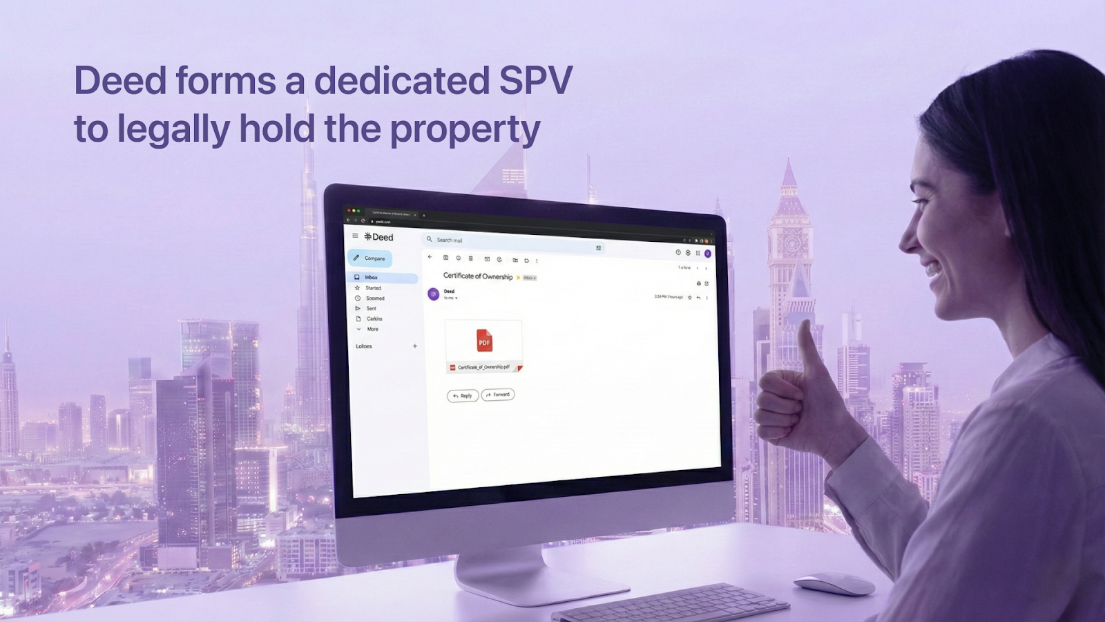 Receive Your Ownership Certificate