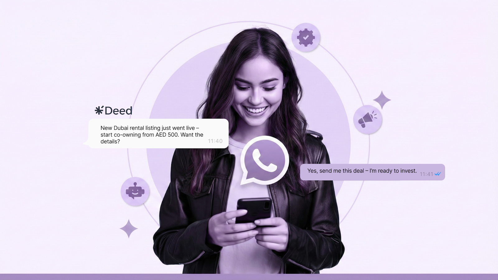 Use WhatsApp or Social Media 