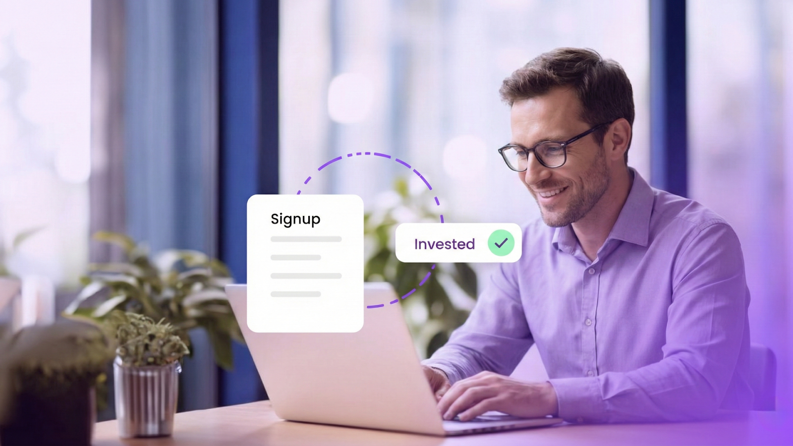 Your Friend Signs Up and Invests