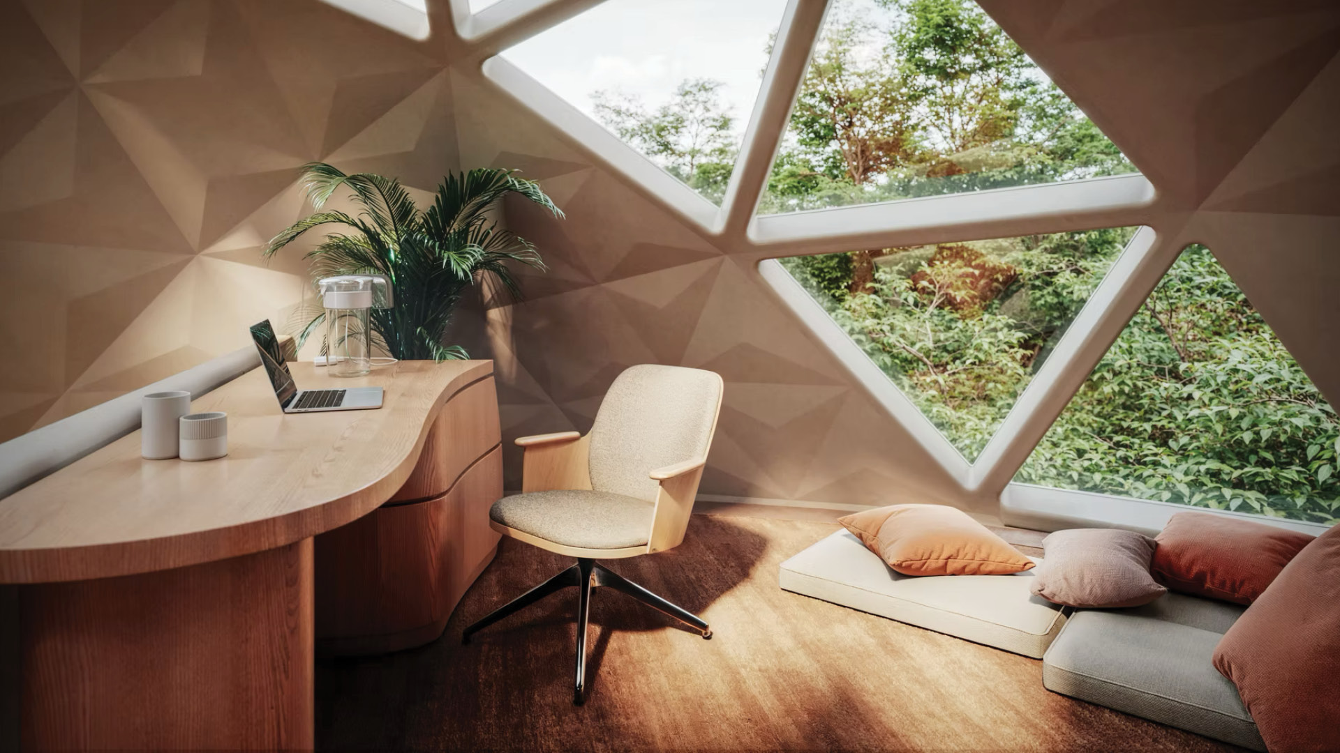 Amma Dome Shaped House by Geoship | ModelTown