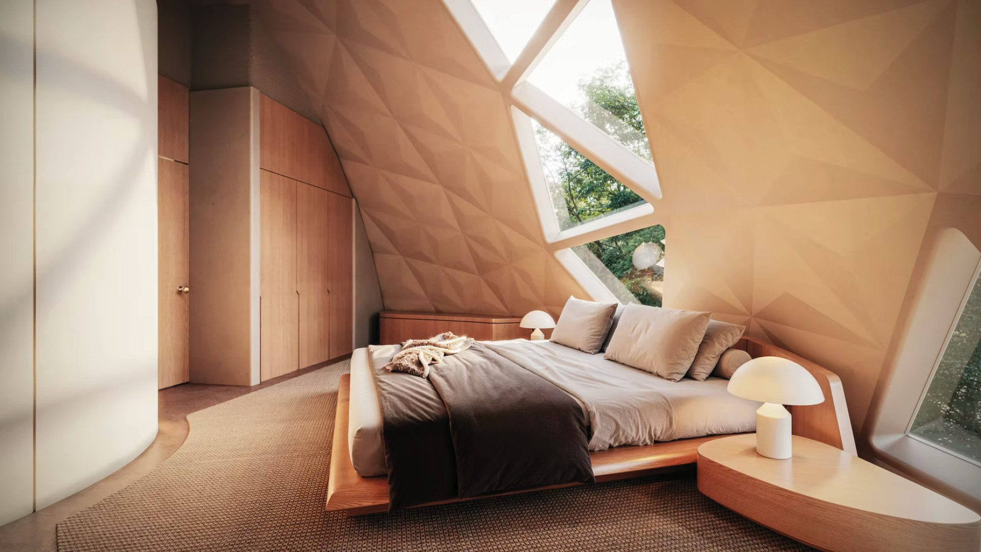 Amma Dome Shaped House by Geoship | ModelTown