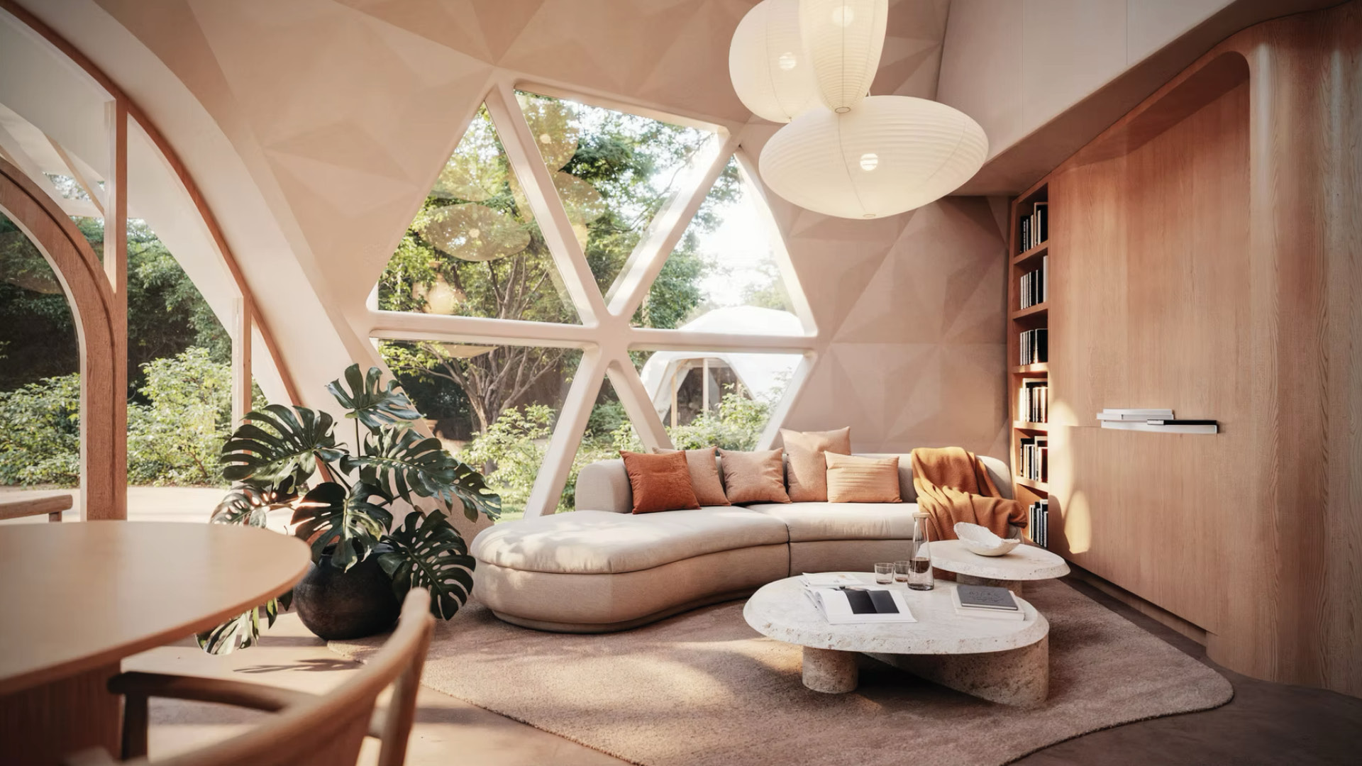 Amma Dome Shaped House by Geoship | ModelTown