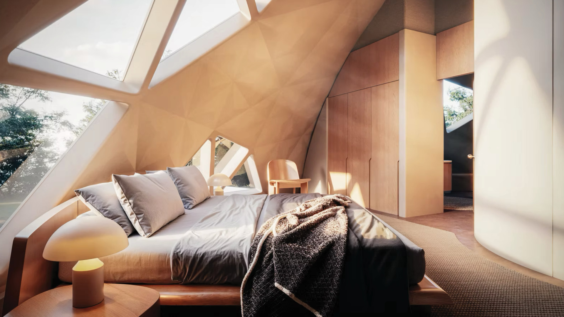 Amma Dome Shaped House by Geoship | ModelTown