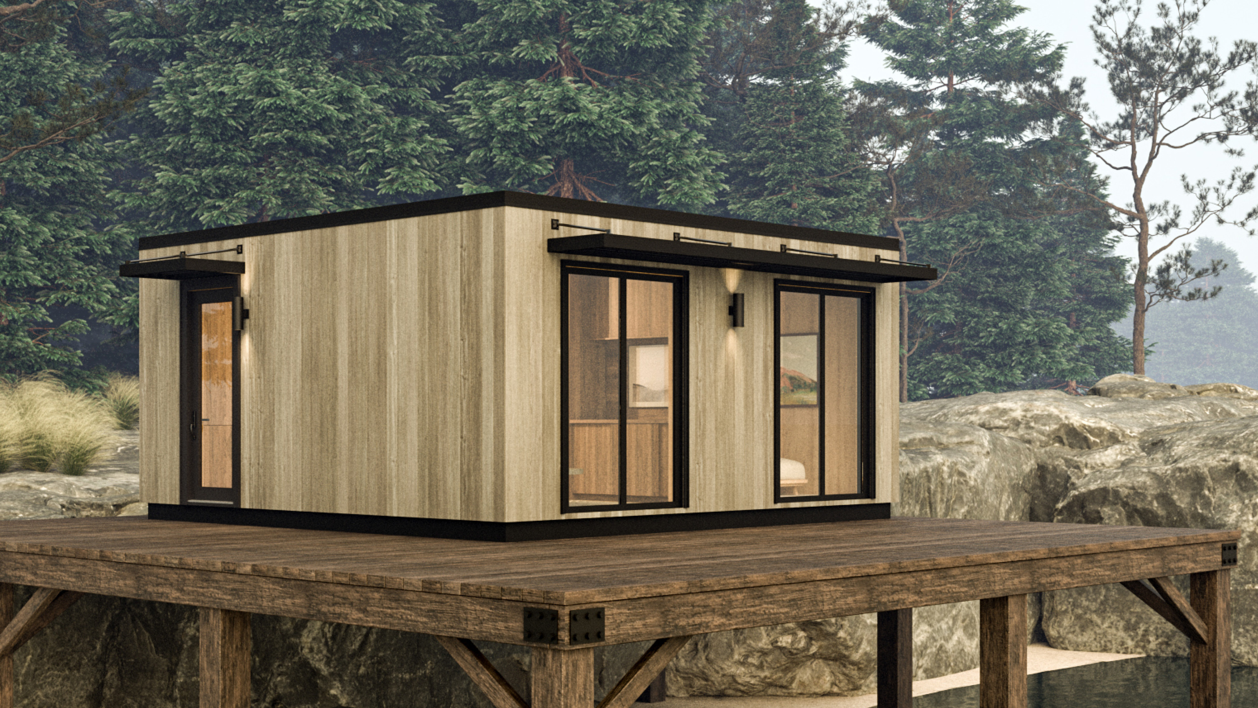 Quadra 4 an ADU Modular Home by Hewing Haus | ModelTown
